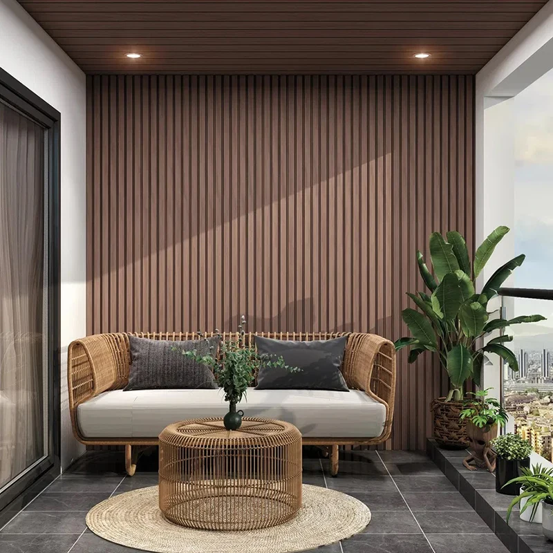 Material de construção comercial Painel de parede WPC Outdoor